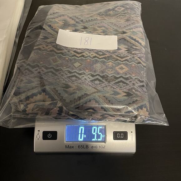 Vintage Bar N None Womens Vest XL Aztec Tapestry Cropped Open Southwestern FLAW - Picture 8 of 8